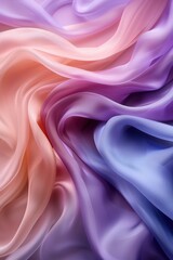 Fototapeta premium Vibrant swirling fabric texture