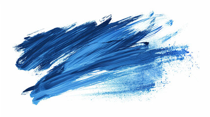 Large exaggerated brush stroke