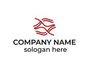 Unique Letter MS logo design vector design