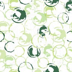 seamless pattern circles abstraction simple bright color print background