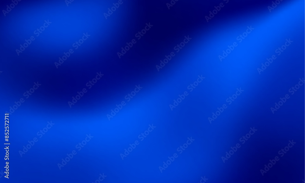 Aufkleber abstract blue background, blue curve design smooth shape by blue color with blurred effect