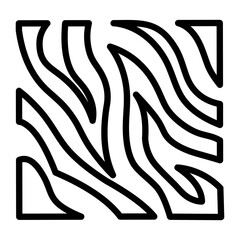 Zebra Pattern Icon