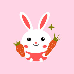 rabbit with carrot