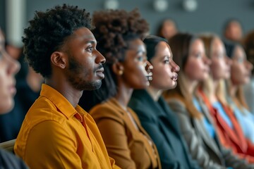 Obraz premium Diverse Audience at Conference Hall