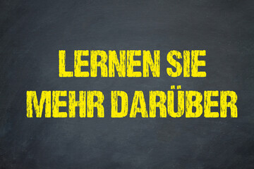 Lernen Sie mehr darüber	