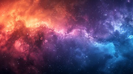 An artistic design featuring watercolor painted stars on a textured paper background. The stars are scattered in soft, pastel blues, purples, and pinks, enhancing the whimsical feel.