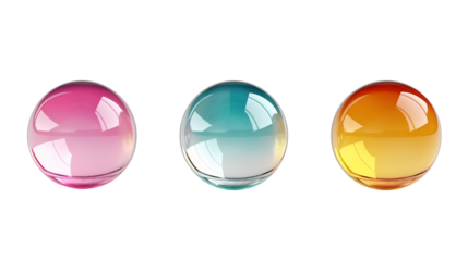 A Trio of Translucent Spheres Reflecting Light in a Digital World