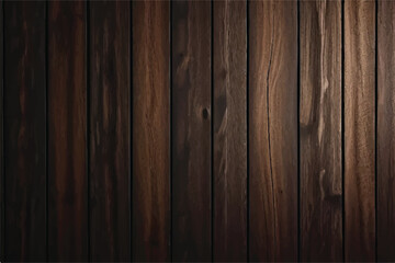 Wood texture background, brown wooden planks. Dark brown wood texture with natural striped pattern for background, wooden surface.