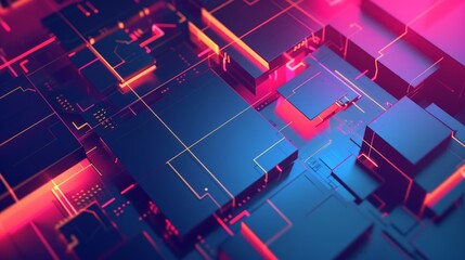 minimalist presentation backgrounds for a technology and data infused creative agency.