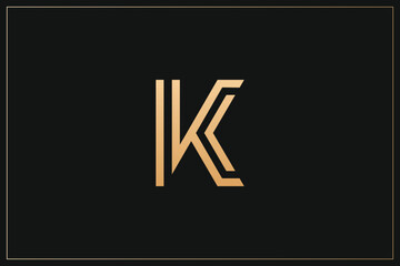 K Letter Trademark Brand Logo