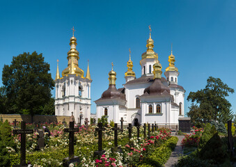 Church of the Nativity of the Virgin Mary and monastic cemetery in the Kyiv Pechersk Lavra