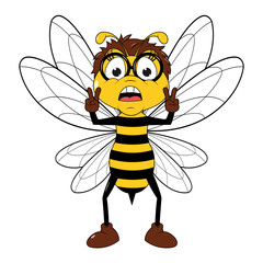 Cute Bee cartoon
