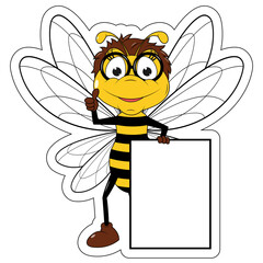 Cute Bee cartoon