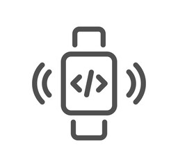 Hosting and web graphics related icon outline and linear vector.
