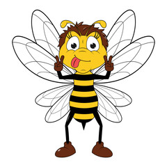 Cute Bee cartoon