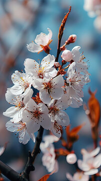 Fototapeta cherry blossom in spring