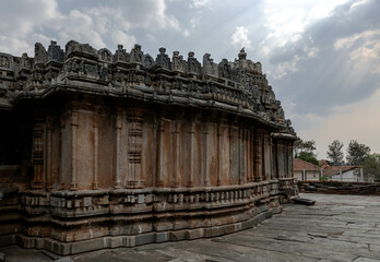 Veera Narayan Temple or Veeranarayana Temple in Belavadi. Karnataka. India