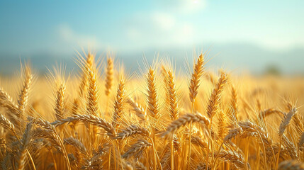 Fototapeta premium golden wheat field