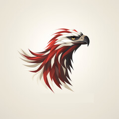 Obraz premium animal icon and logo on a white background Created with Generative AI technology