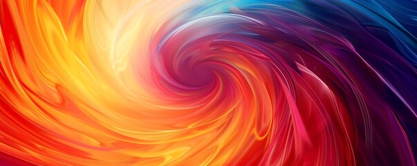 energetic swirls in a colorful background