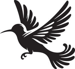 Bird silhouette vector illustration