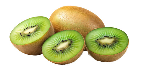 Fototapeta premium kiwi fruit isolated on white