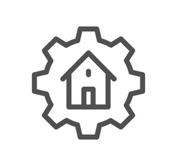 Management related icon outline and linear vector.
