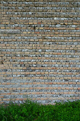 Bricks and stones wall