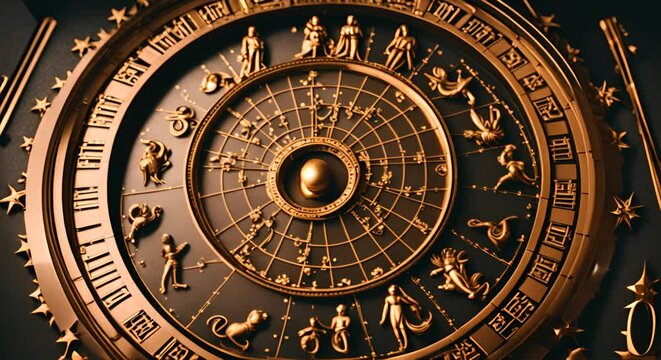 Signs of the zodiac. Astrology.