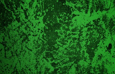 The background is made of green patterned concrete. Dark abstract green stone concrete paper texture background panorama banner long, with space for text