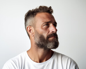 Obraz premium Emotional portrait of man.