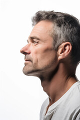 Fototapeta premium Emotional portrait of man.