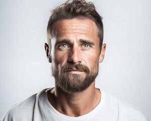 Obraz premium Emotional portrait of man.