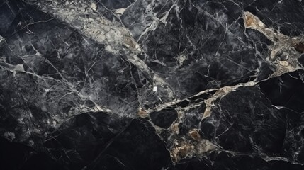 Obraz premium Natural black marble stone texture for elegant and sophisticated background design