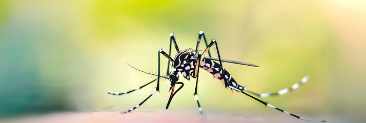 tiger mosquito, AI generated