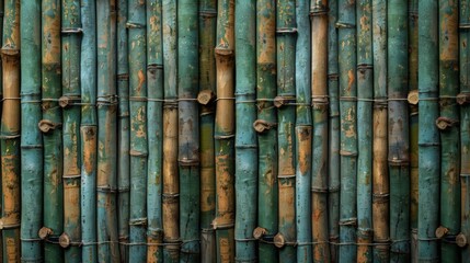 Picture,modern, minimalist, a bamboo ,wood grain, natural wood color, light green, Japanese minimalist