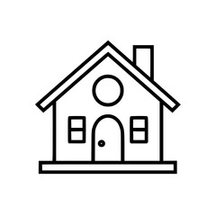 home outline, line art house, line art print, house clipart, cute house svg, lake house svg, line art, house, home, icon, building, estate, symbol, construction, architecture, vector, real, roof, wind