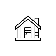 home outline, line art house, line art print, house clipart, cute house svg, lake house svg, line art, house, home, icon, building, estate, symbol, construction, architecture, vector, real, roof, wind