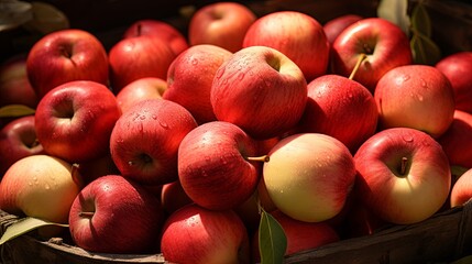 Basket of Fresh Apples