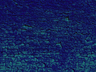 Blue color wooden wall background pattern. Old cracked phantom blue paint on wooden fence wall texture. Weathered wooden table texture, rustic phantom blue wall background pattern