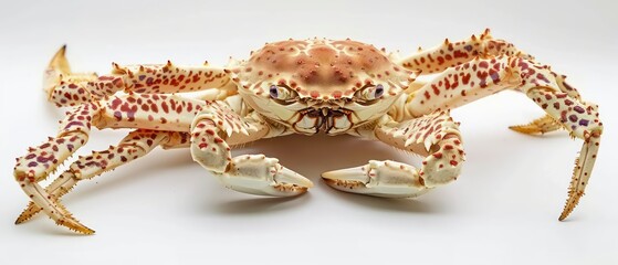 red crab, a symbol of crustacean seafood and a delectable treat from the sea