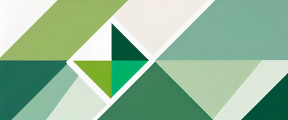 illustrazione con elementi geometrici a tema astratto contemporaneo