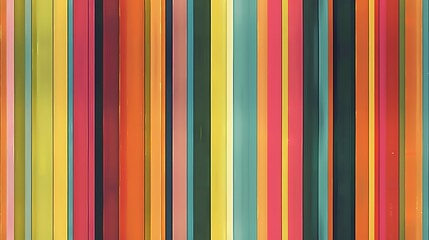 Obraz premium Vertical stripe design with varying widths and vibrant hues
