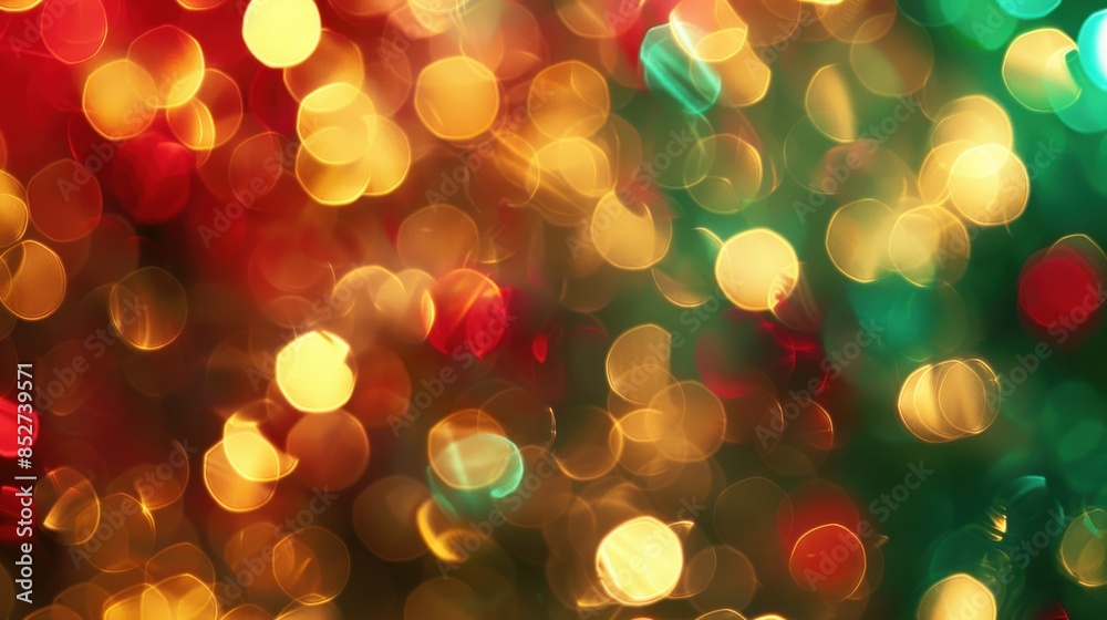 Fototapete a colorful background with many small circles. the circles are of different sizes and colors. the ba
