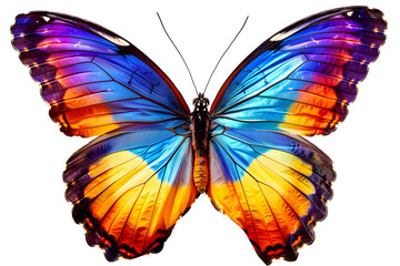 butterfly isolated on white
