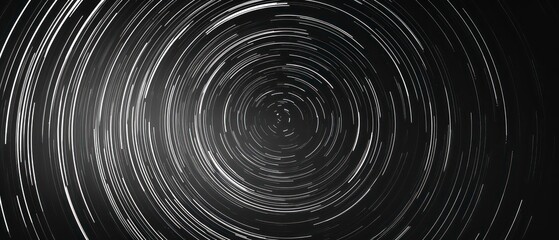 spacial star lines, celestial design spiral pattern with metallic textures, resembling stars and lights in a 3D illustration