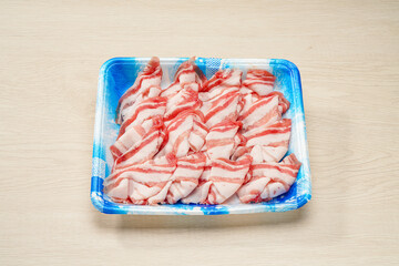 国産豚バラ肉