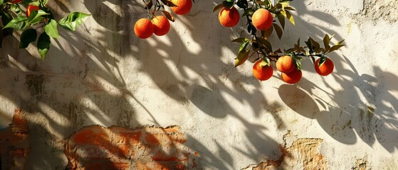 fruits on a tree branch, showcasing the natural beauty and freshness of summer berries