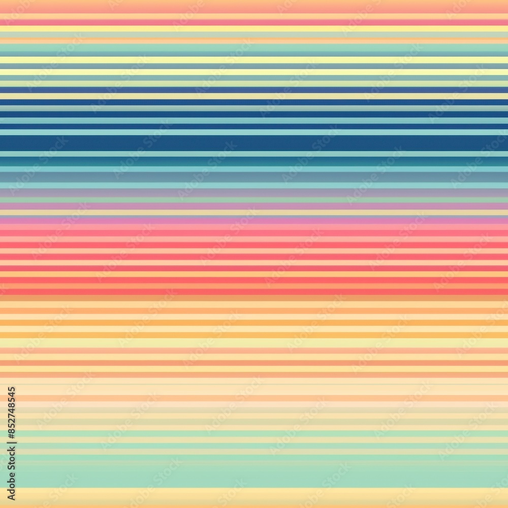 Poster this image features a vibrant abstract background design with multiple horizontal stripes in various