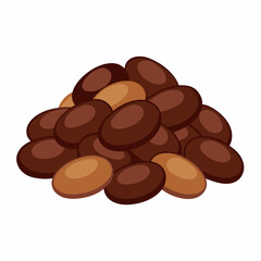 Beans vector illustration